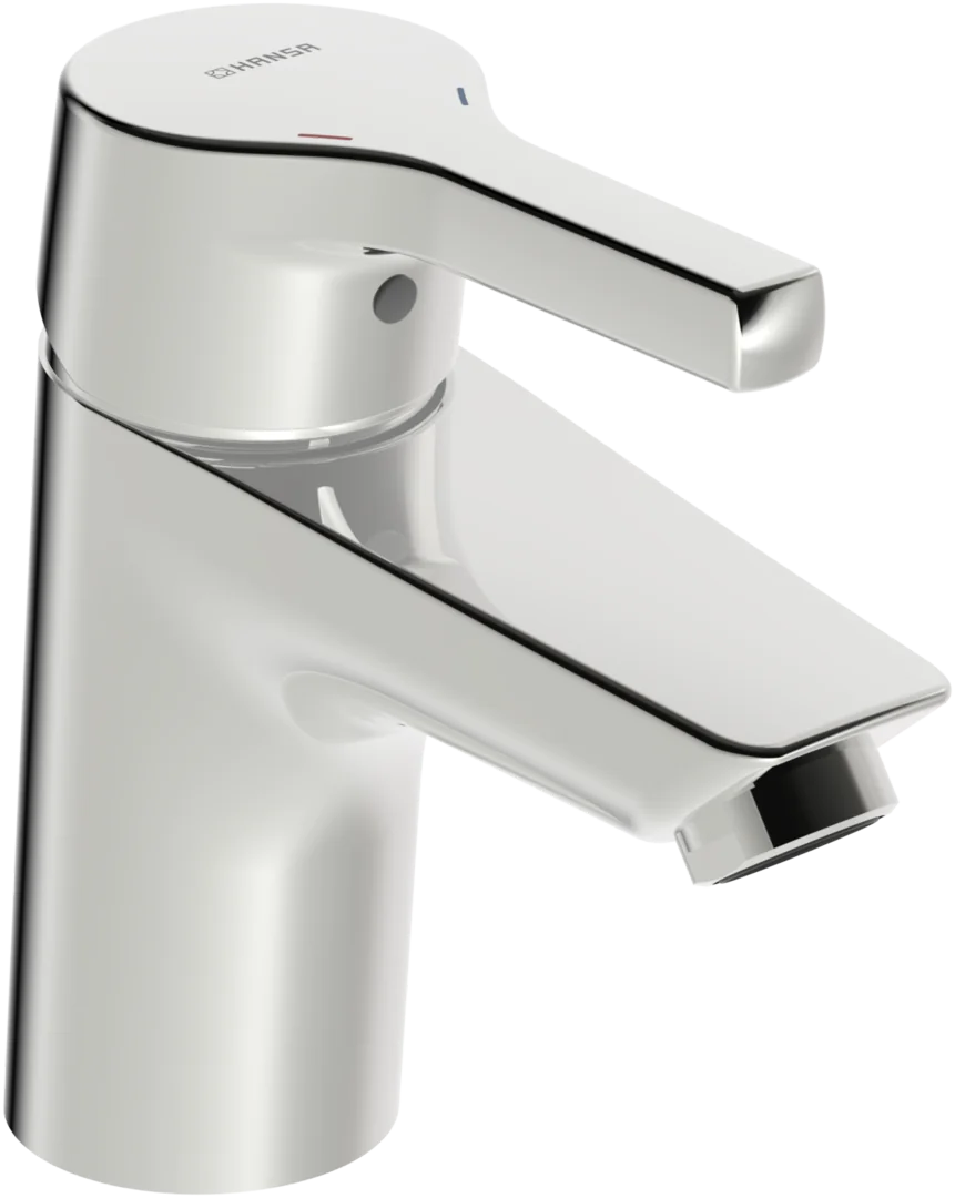 HA Einhebelmischer Waschtischbatterie HANSAPALENO 5636 Ausladung 103 mm DN15 Chrom HA Einhebelmischer Waschtischbatterie HANSAPALENO 5636 Ausladung 103 mm DN15 Chrom