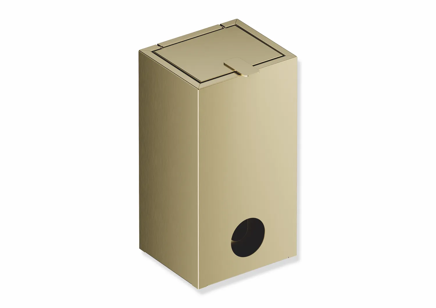 Hygienekombination, Edelstahl, PVD, Fassungsvermögen ca. 6 Liter, Breite 160 mm, Höhe 290 mm, Tiefe 140 mm, Wandmontage, in Farbe CK (messing glänzend) Hygienekombination, Edelstahl, PVD, Fassungsvermögen ca. 6 Liter, Breite 160 mm, Höhe 290 mm, Tiefe 140 mm, Wandmontage, in Farbe CK (messing glänzend)