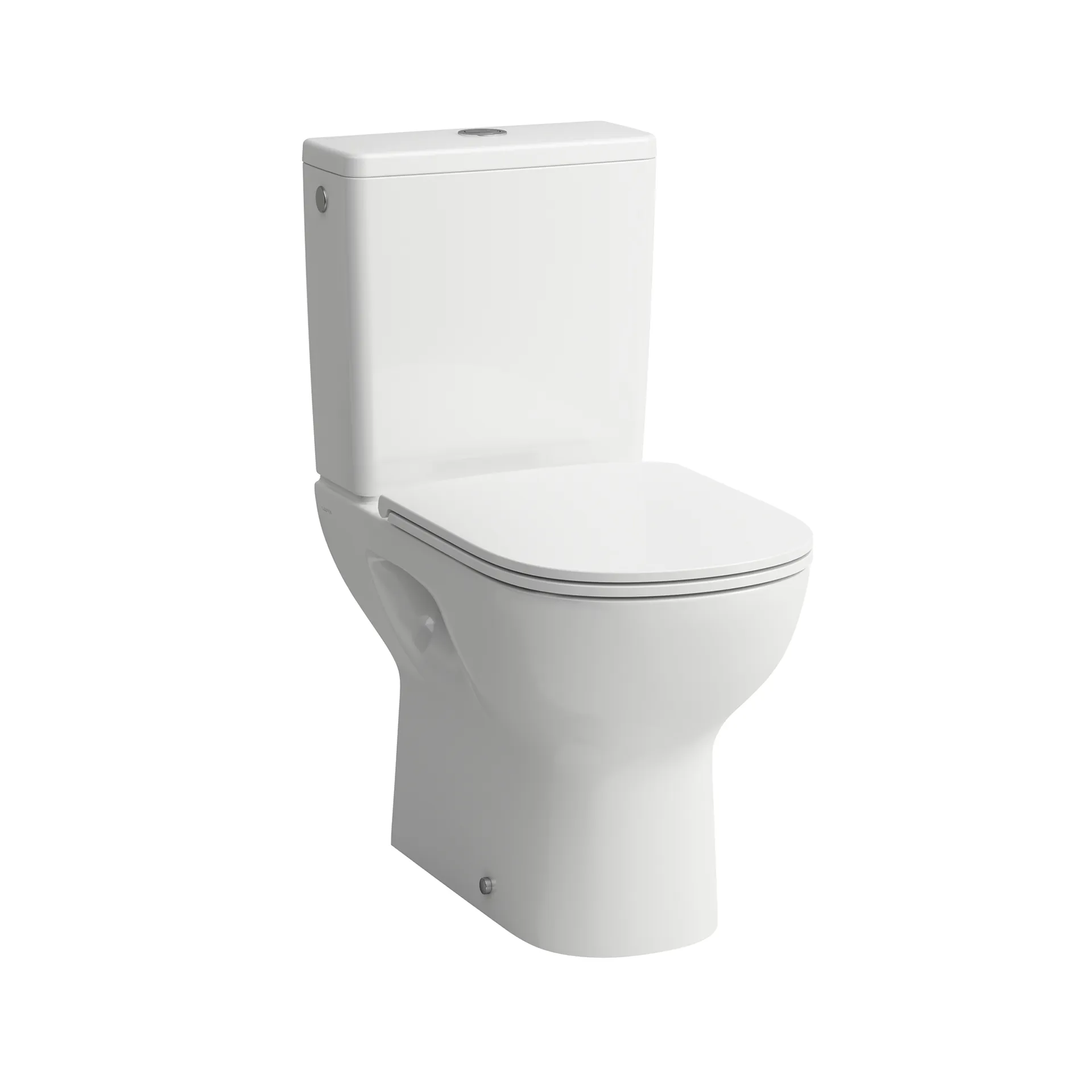 Laufen Stand-Tiefspül-WC Keramikhohe 43 cm „Lua“ 360 × 420 × 650 mm in Weiß, Abgang senkrecht, ohne Spülrand Laufen Stand-Tiefspül-WC Keramikhohe 43 cm „Lua“ 360 × 420 × 650 mm in Weiß, Abgang senkrecht, ohne Spülrand