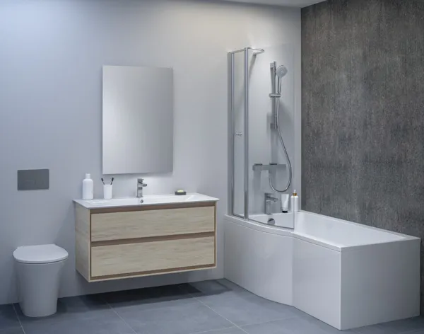 Ideal Standard Badewannenabtrennung „ConnectAir“ Ideal Standard Badewannenabtrennung „ConnectAir“