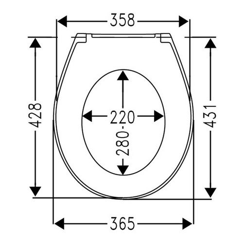 Set Tiefspül-WC mit Element TeceBase und Betätigungsplatte inklusive WC-Sitz Ausladung 540 mm