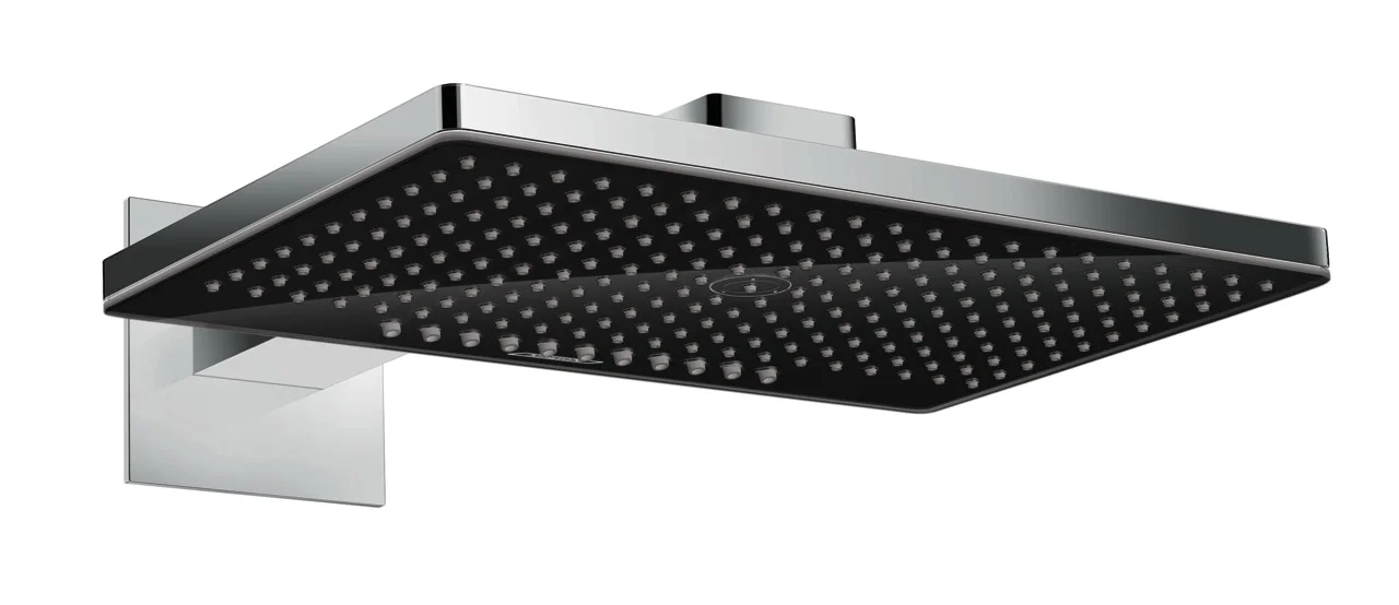 Hansgrohe Rainmaker Select Kopfbrause 460 2jet, weiß/chrom, Brausearm 450 mm, abnehmbare Strahlscheibe und Kopfbrause, Wand-Unterputz-Installation auf iBox universal Hansgrohe Rainmaker Select Kopfbrause 460 2jet, weiß/chrom, Brausearm 450 mm, abnehmbare Strahlscheibe und Kopfbrause, Wand-Unterputz-Installation auf iBox universal