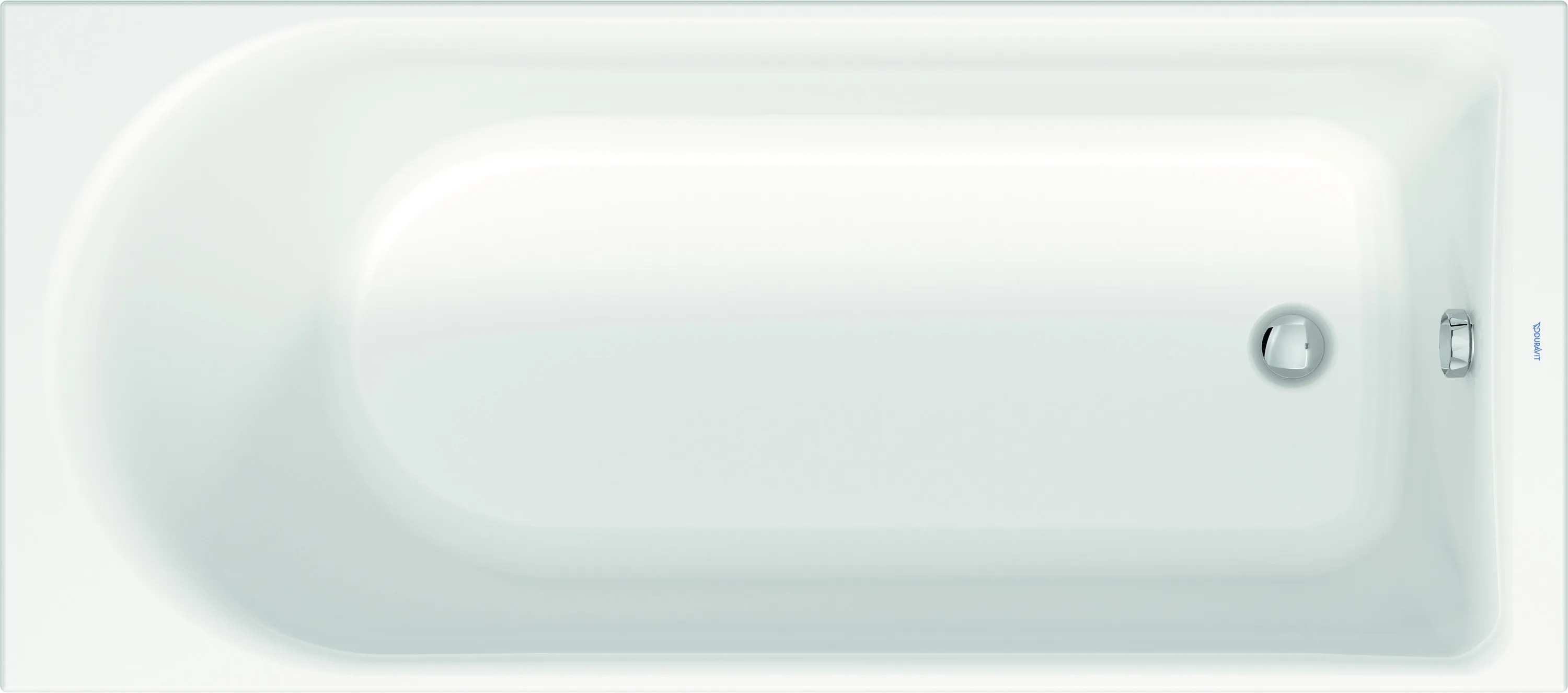 Duravit Badewanne „D-Neo“ rechteck 1700 × 750 mm, Fußablauf in Weiß Duravit Badewanne „D-Neo“ rechteck 1700 × 750 mm, Fußablauf in Weiß