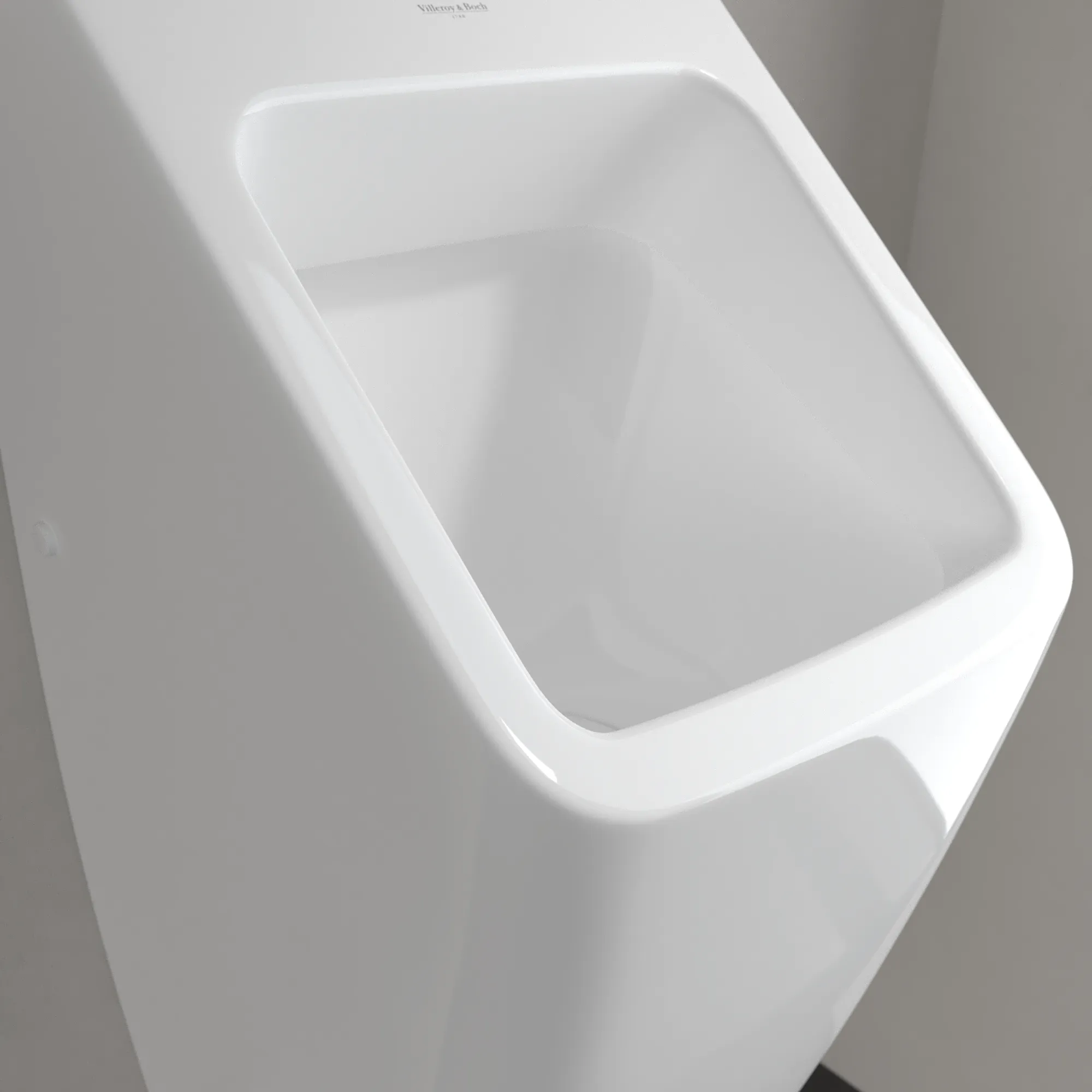 Urinal „Architectura“, Befestigung verdeckt, Zulauf verdeckt, mit Zielobjekt 32,5 × 68 × 35,5 cm in Weiß Alpin Urinal „Architectura“, Befestigung verdeckt, Zulauf verdeckt, mit Zielobjekt 32,5 × 68 × 35,5 cm in Weiß Alpin