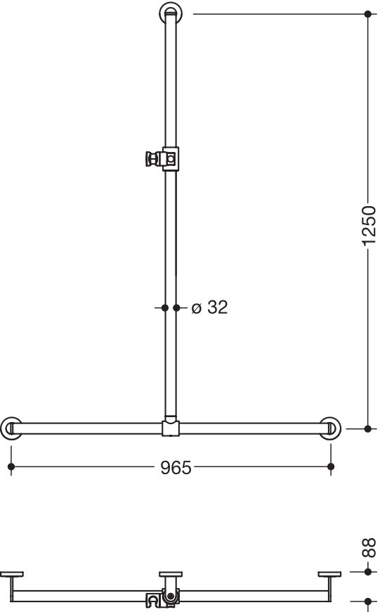 HEWI Haltegriff „System 900“