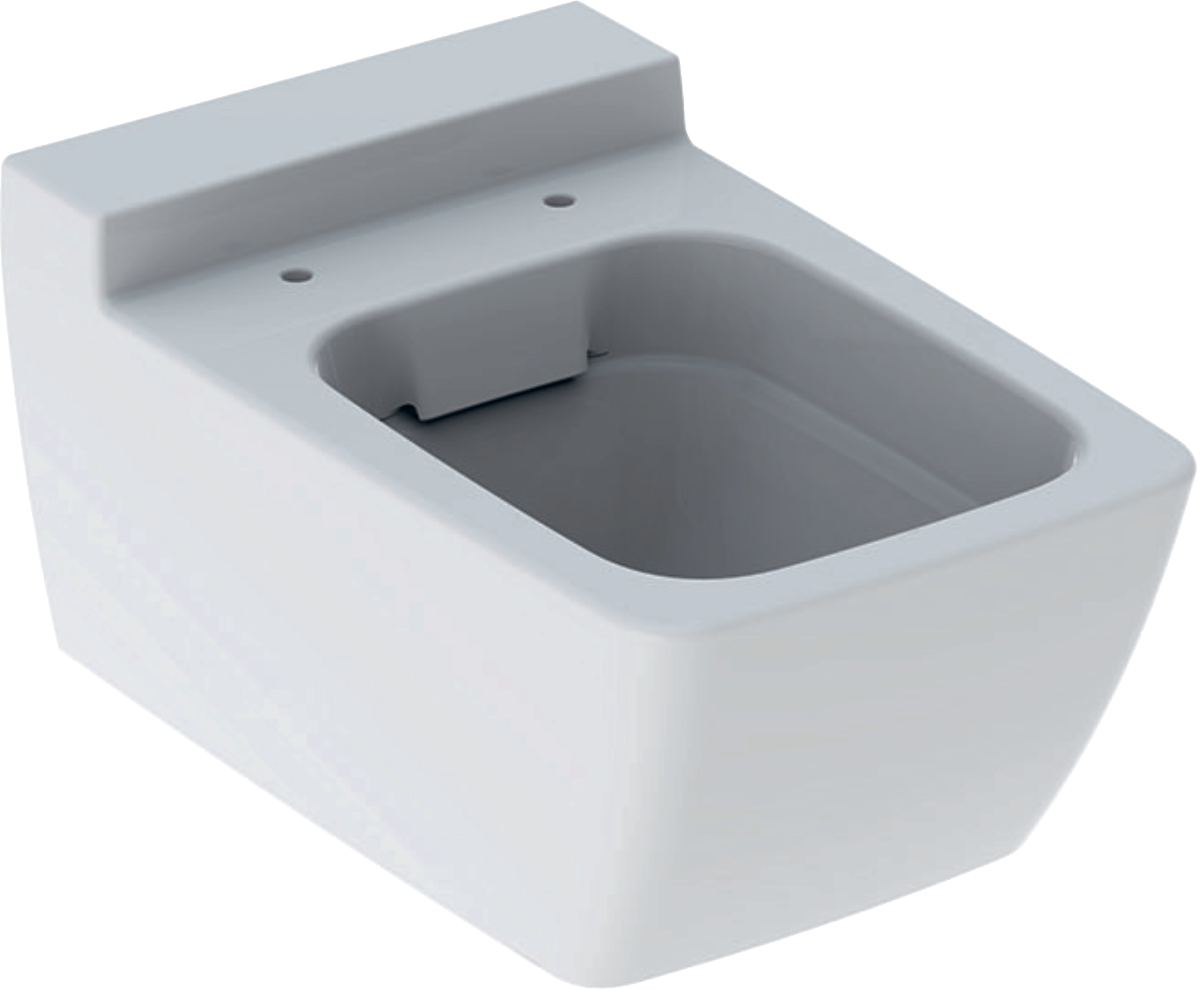 Wand-Tiefspül-WC „Xeno2“ geschlossene Form 35 × 37,5 × 54 cm mit KeraTect®, ohne Spülrand