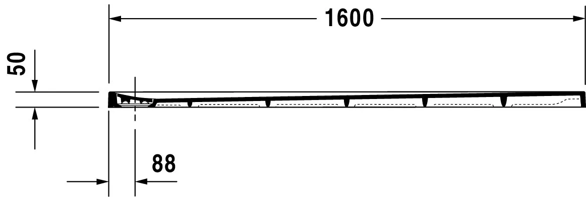 Duravit rechteck Duschwanne „Stonetto“ 160 × 100 cm in Anthrazit Matt Duravit rechteck Duschwanne „Stonetto“ 160 × 100 cm in Anthrazit Matt