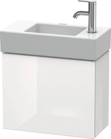 Duravit Waschtischunterschrank wandhängend „L-Cube“ 48 × 40 × 24 cm Weiß Hochglanz Duravit Waschtischunterschrank wandhängend „L-Cube“ 48 × 40 × 24 cm Weiß Hochglanz