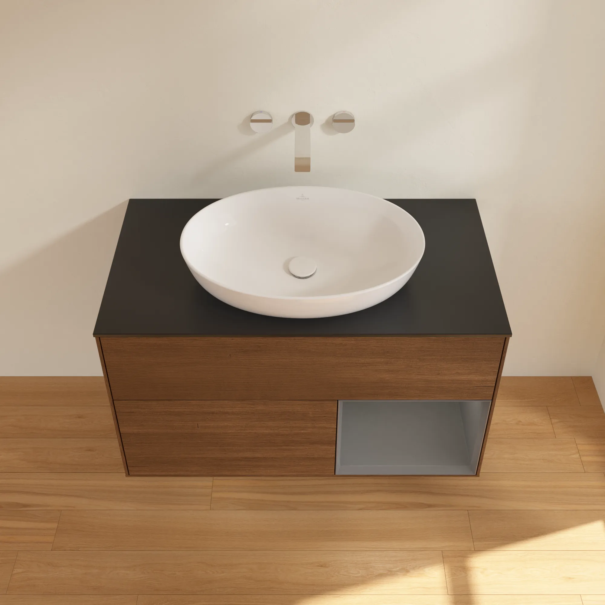 Villeroy & Boch Finion FA2 Waschbeckenunterschrank, 1000x603x501mm m Bel FK/RE/AP: GN/GK/2
