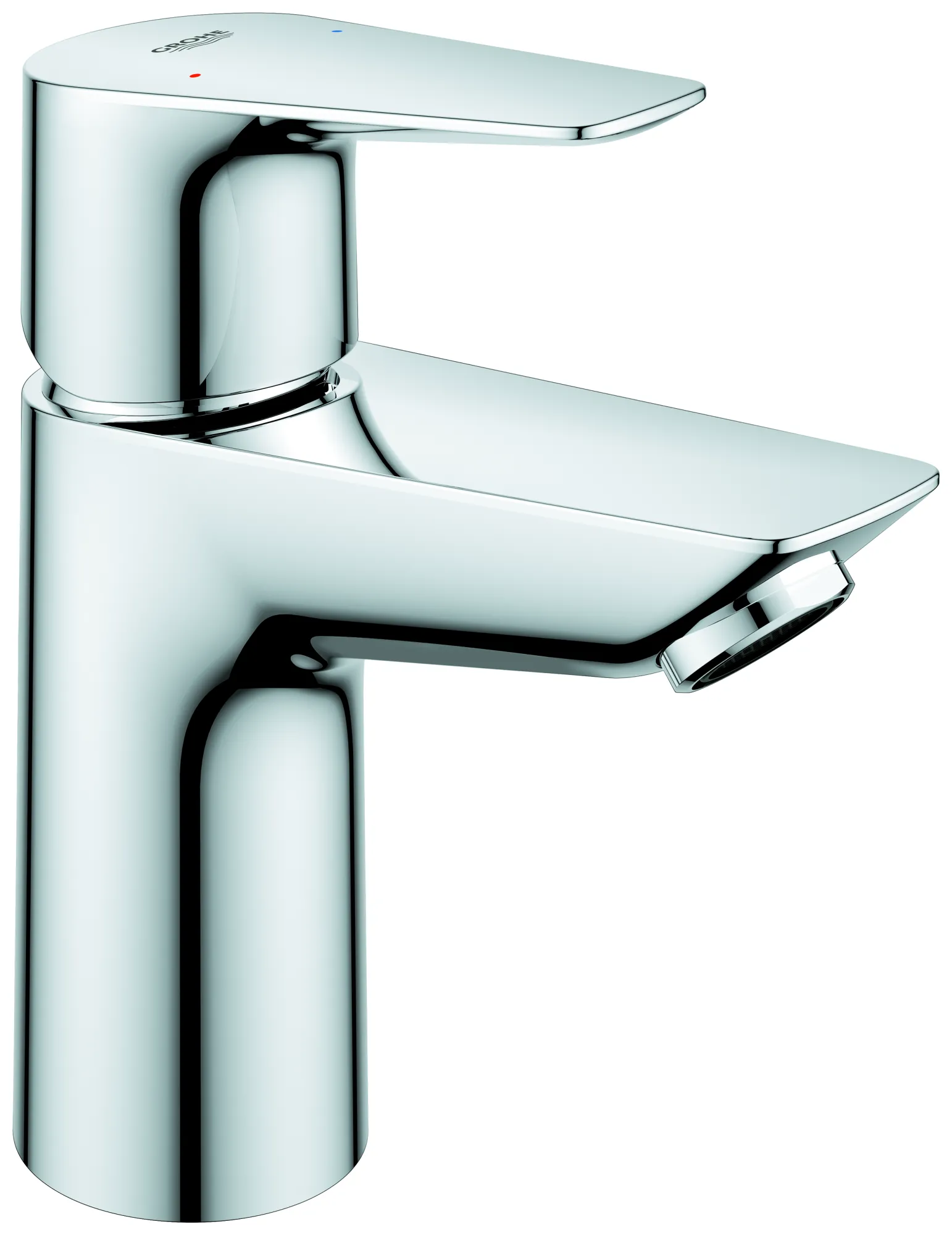Grohe BauEdge Einhand-Waschtischbatterie, ½ S-Size, chrom Grohe BauEdge Einhand-Waschtischbatterie, ½ S-Size, chrom