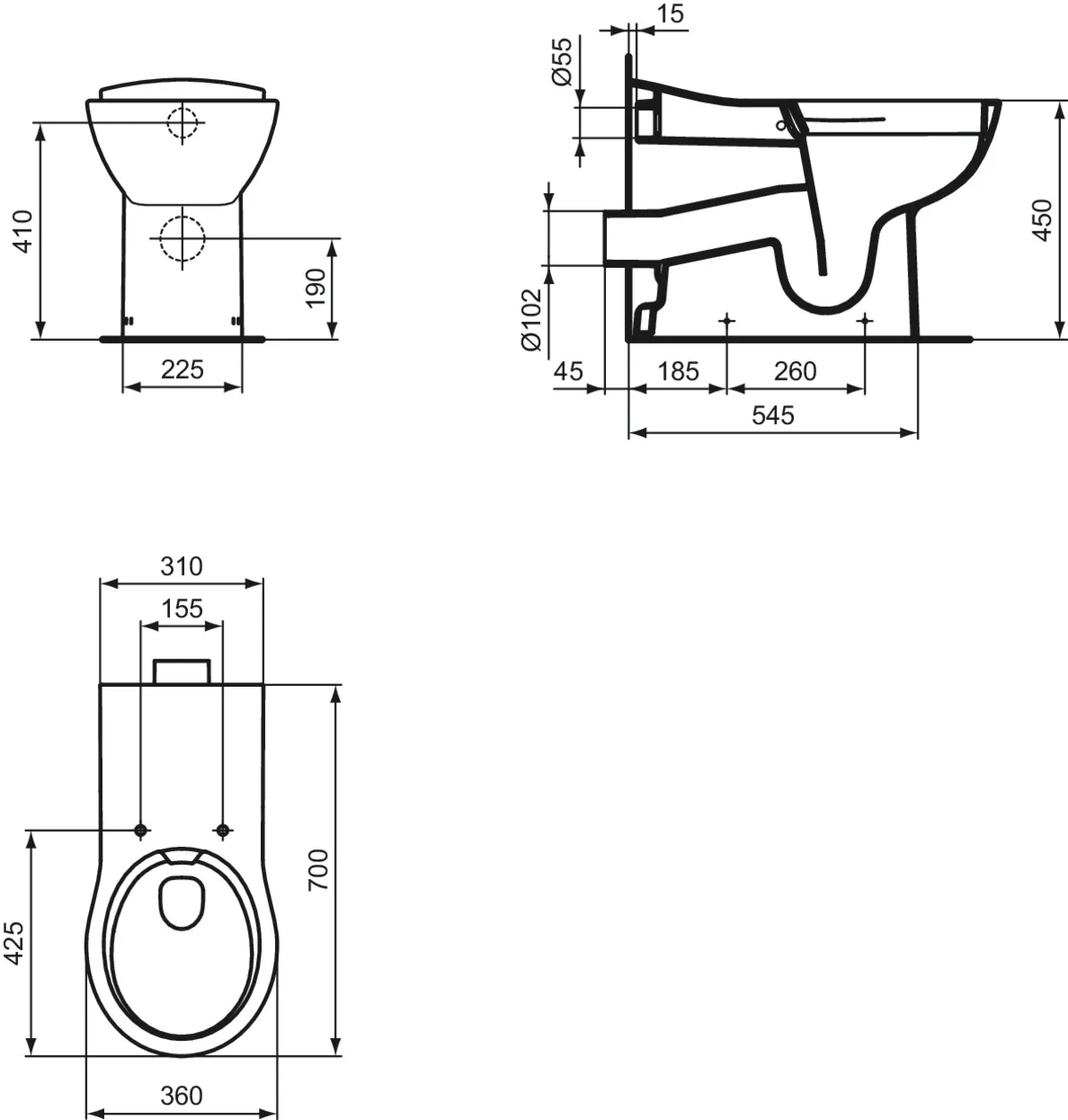 WC „Contour21+“ WC „Contour21+“