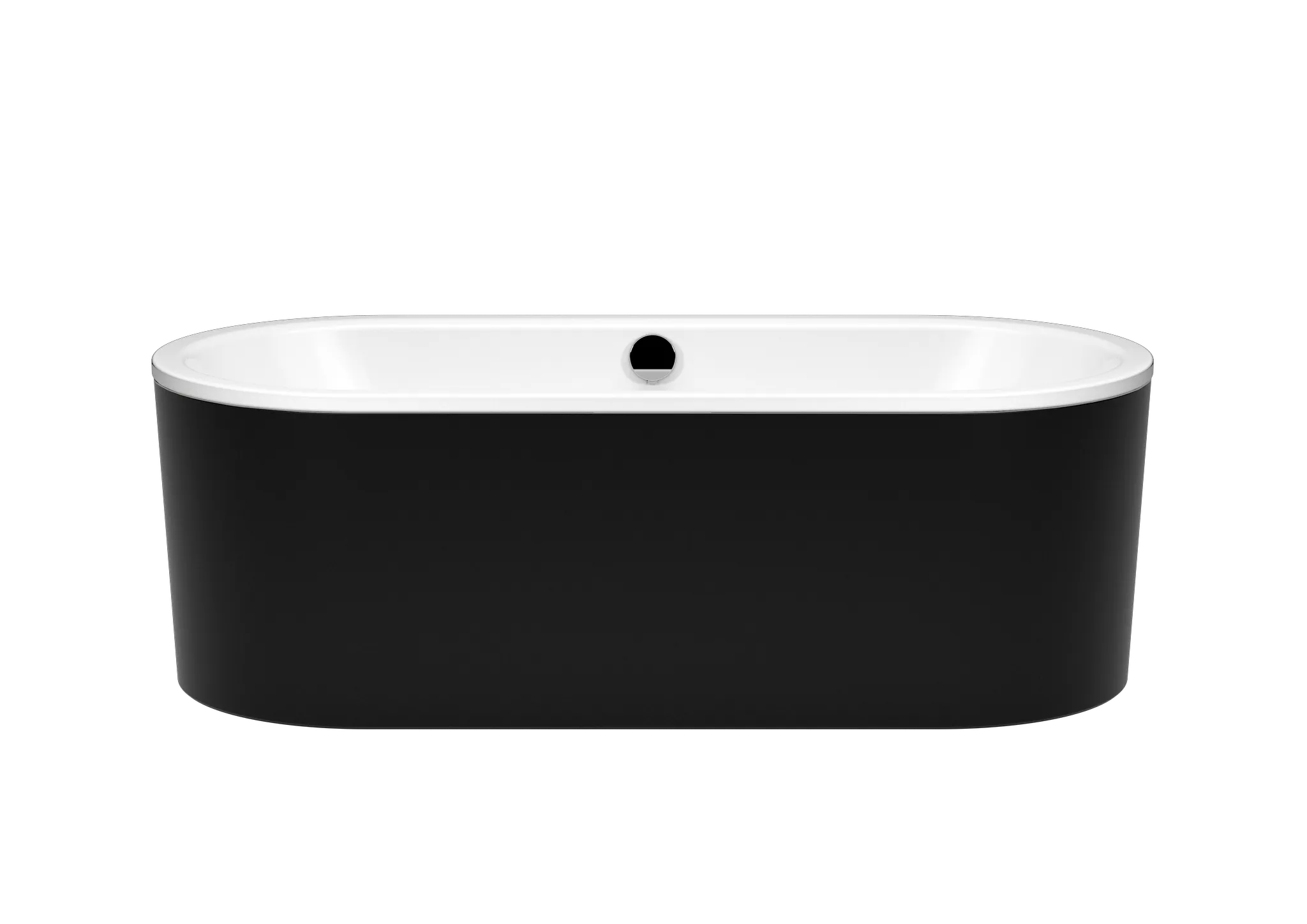 Kaldewei Badewanne „Classic Duo Oval“ freistehend oval 180 × 80 cm, ohne Grifflochbohrungen in alpinweiß