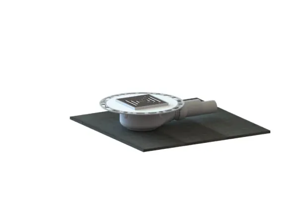 Schallschutzablauf TistoPlan K 12, DN 40/DN 50, 120 x 120 mm