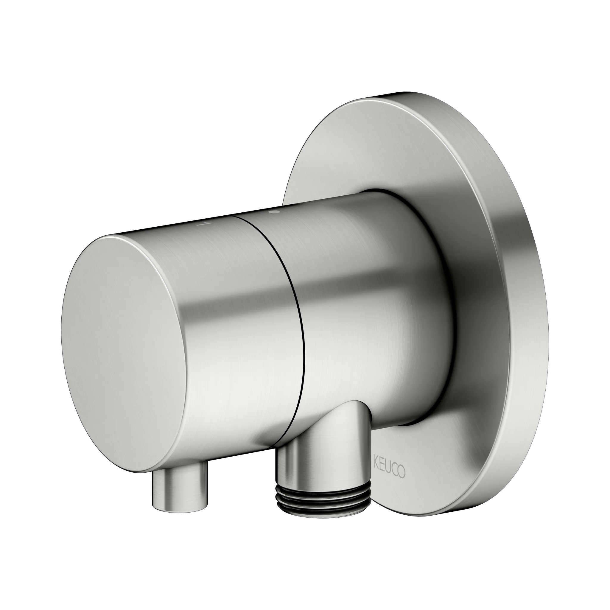 KEUCO IXMO Umstellventil Unterputz für 2 Verbraucher mit Schlauchanschluss IXMO Comfort, rund Edelstahl-finish KEUCO IXMO Umstellventil Unterputz für 2 Verbraucher mit Schlauchanschluss IXMO Comfort, rund Edelstahl-finish