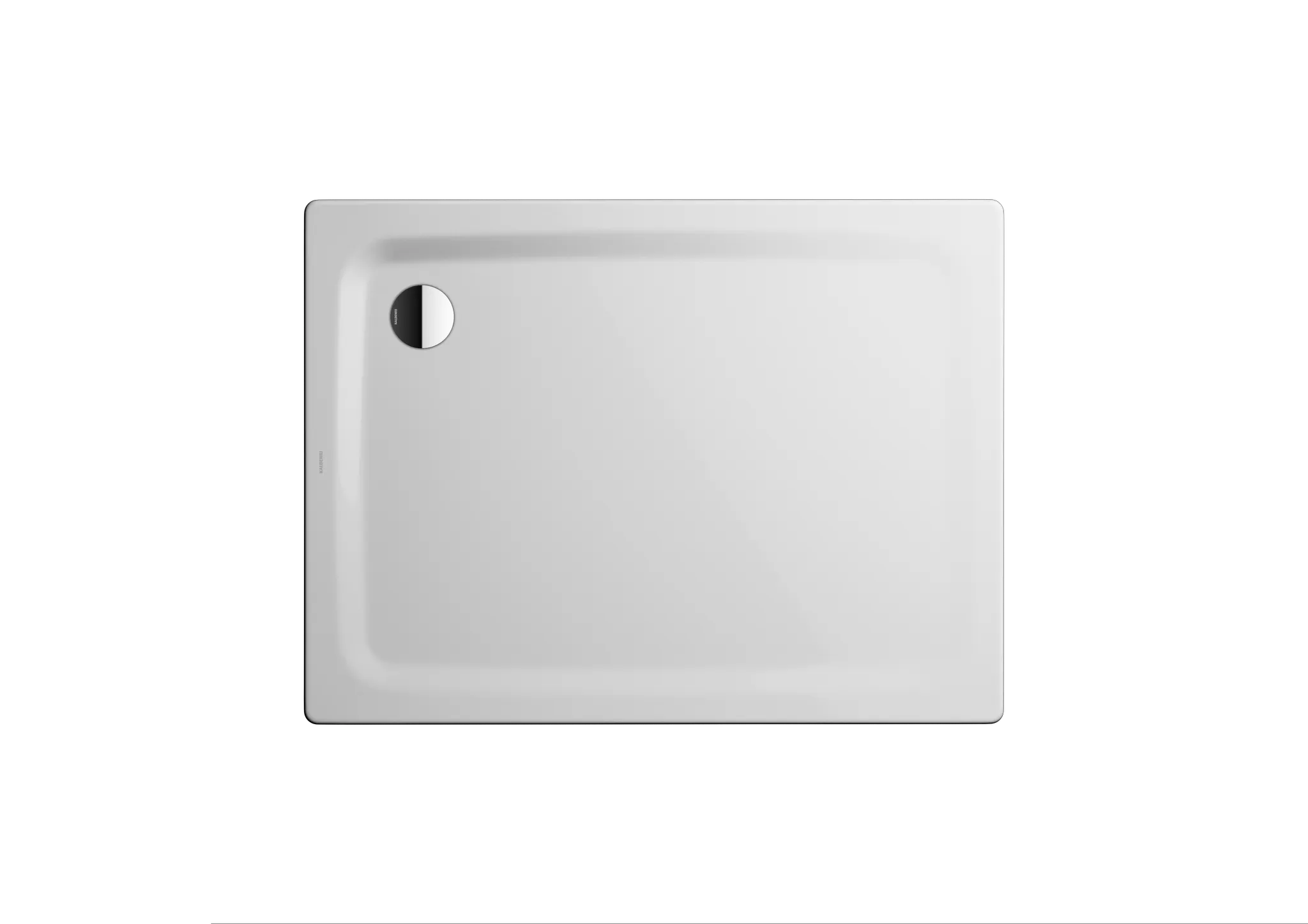 Kaldewei rechteck Duschwanne „Superplan Classic“ 90 × 120 cm ohne Oberflächenbeschichtung, ohne Oberflächenveredelung, in manhattan