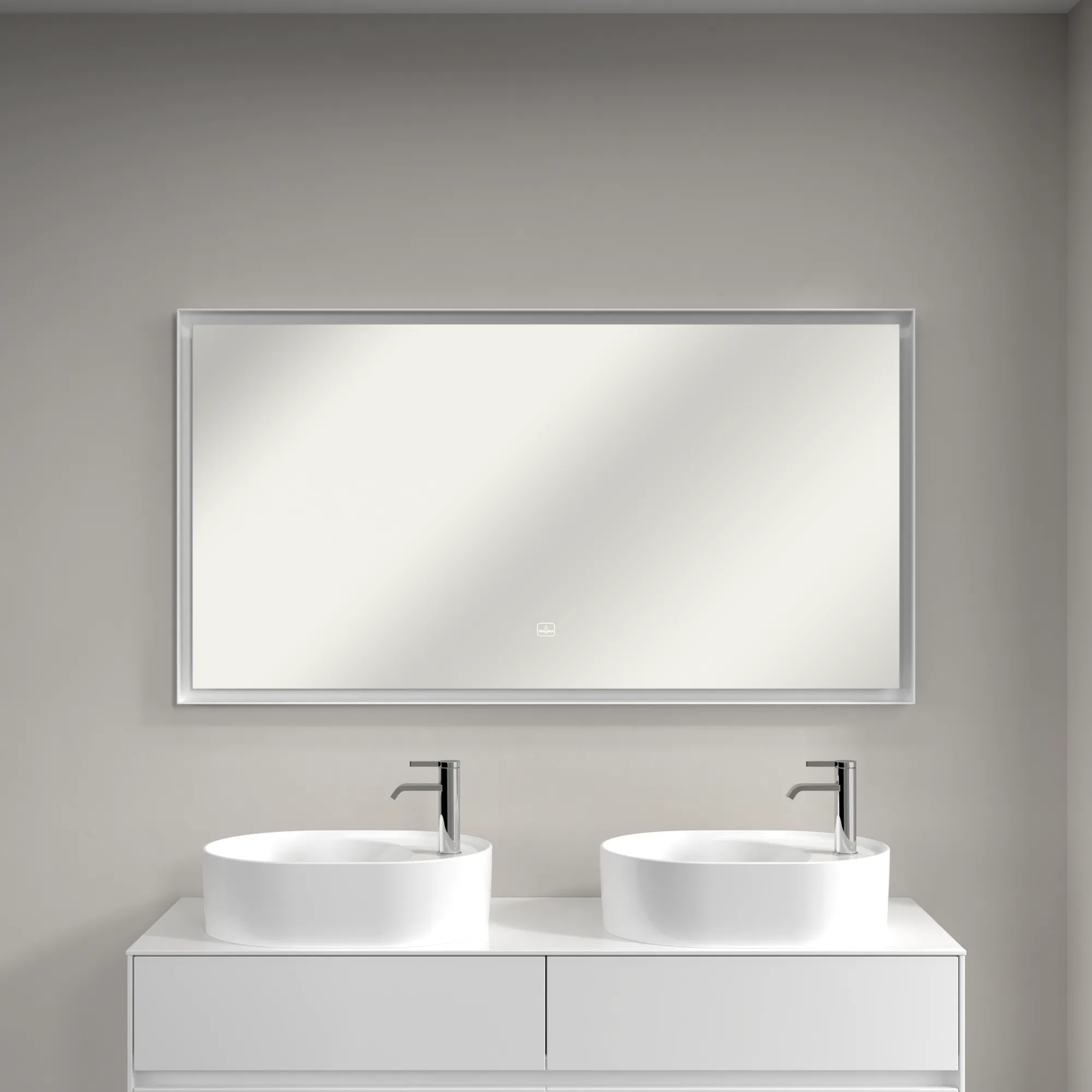 Villeroy & Boch Subway 3.0 Spiegel, 1400x750 mm, White Matt, mit LED-Beleuchtung, dimmbar, Smarthome-fähig Villeroy & Boch Subway 3.0 Spiegel, 1400x750 mm, White Matt, mit LED-Beleuchtung, dimmbar, Smarthome-fähig