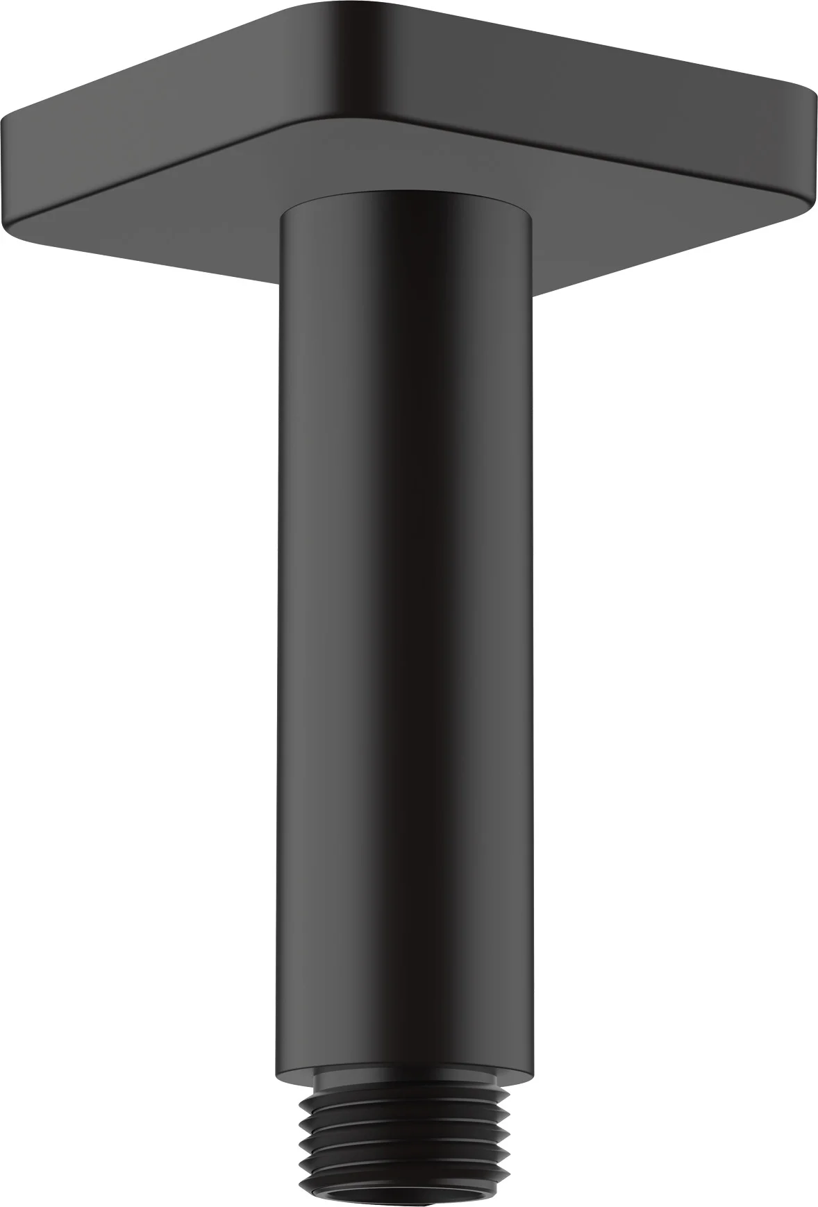 Hansgrohe Vernis Shape Deckenanschluss 10 cm, Mattschwarz