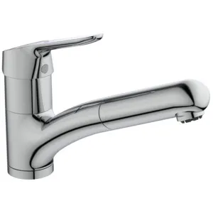 Küchenarmatur Ceraflex, Niederdruck, mit herausziehbare Handbrause, Ausladung 211mm, Chrom Küchenarmatur Ceraflex, Niederdruck, mit herausziehbare Handbrause, Ausladung 211mm, Chrom