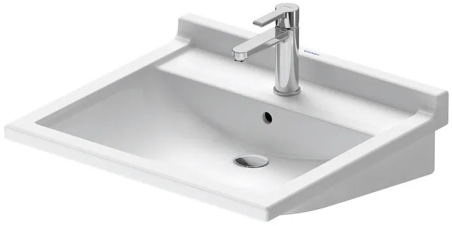 Wandwaschtisch „Starck 3“, mit Überlauf, Hahnlochposition mittig Wandwaschtisch „Starck 3“, mit Überlauf, Hahnlochposition mittig