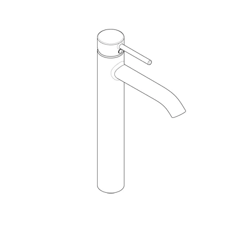 Kludi BOZZ Waschschüssel-EHM Einhandmischer brushed gold