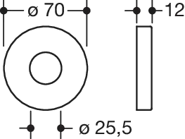 HEWI Kappe „System 900“ in Dunkelgrau tiefmatt HEWI Kappe „System 900“ in Dunkelgrau tiefmatt