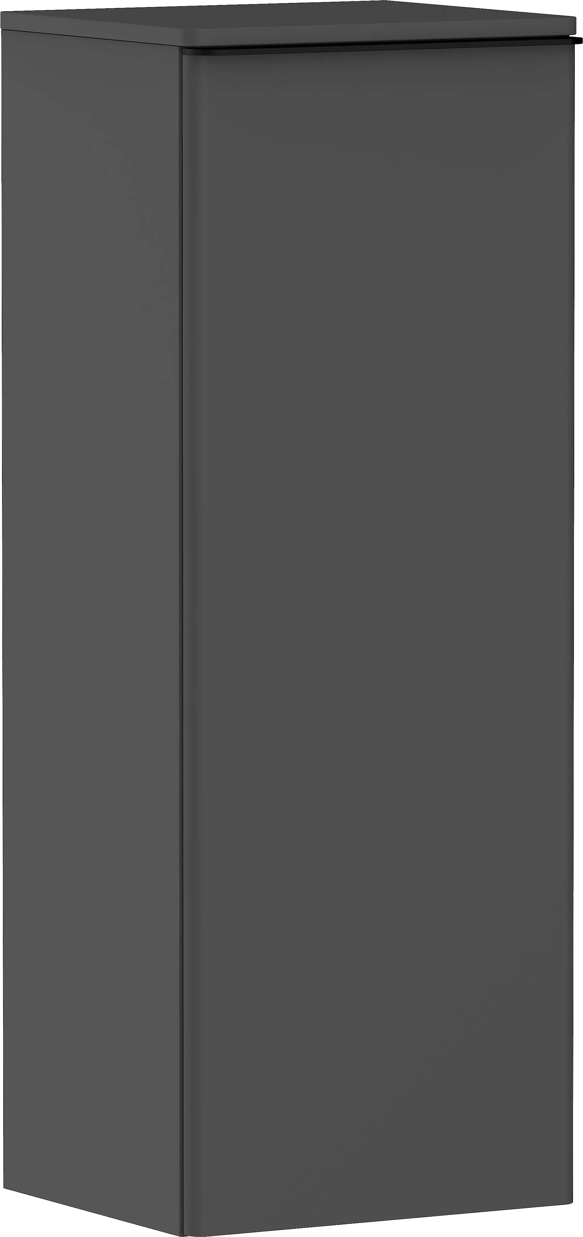 Hansgrohe Xelu Q Halbhochschrank, Diamantgrau Matt, 400x350 mm, Türanschlag links, SoftClose, vormontiert