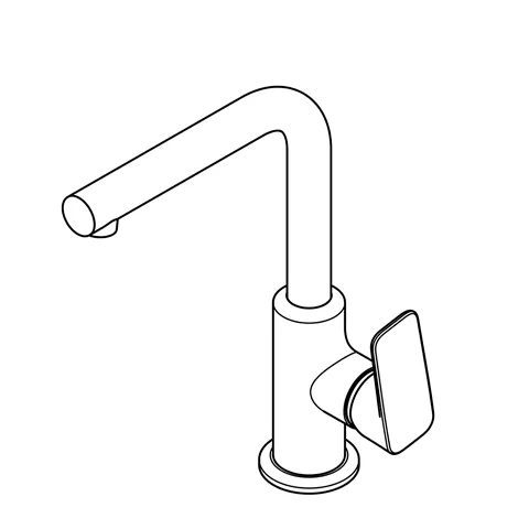 PURE & STYLE WTEHM mit seitl. Bed. mit Metallablaufgarnitur chrom PURE & STYLE WTEHM mit seitl. Bed. mit Metallablaufgarnitur chrom