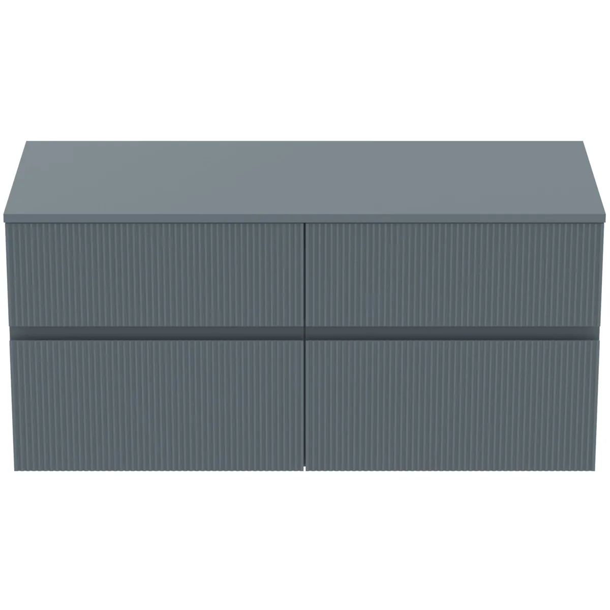 Ideal Standard Waschtischunterschrank „Finesse“ 120,2 × 55,8 × 50,5 cm Aschblau matt