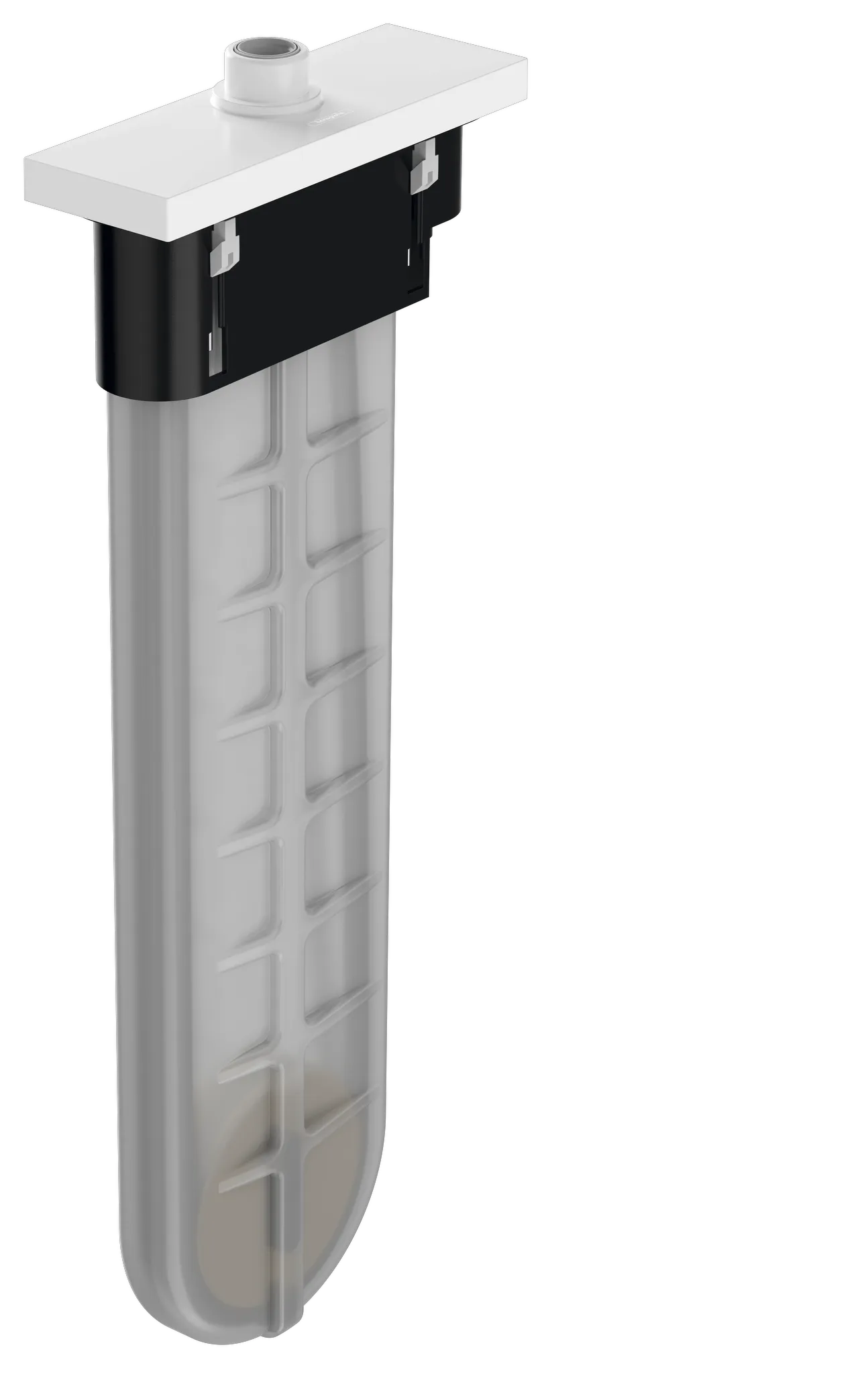 Hansgrohe sBox Fertigset eckig, Mattweiß Hansgrohe sBox Fertigset eckig, Mattweiß