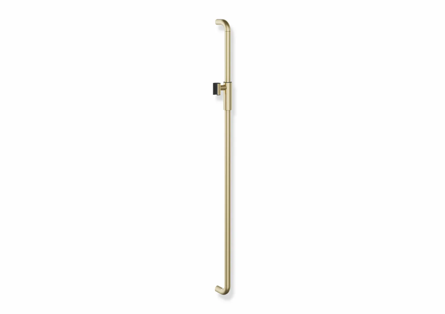 HEWI Brausehalterstange Serie 480, Edelstahl PVD beschichtet, 1100 mm Achsmaß HEWI Brausehalterstange Serie 480, Edelstahl PVD beschichtet, 1100 mm Achsmaß