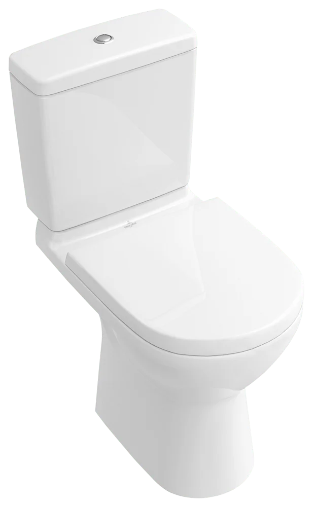 Villeroy & Boch O.novo Tiefspül-WC bodenstehend Oval Weiß Alpin