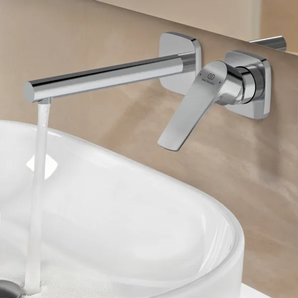 Ideal Standard Wand-Waschtischarmatur Ceralife C Ausladung 180mm Chrom