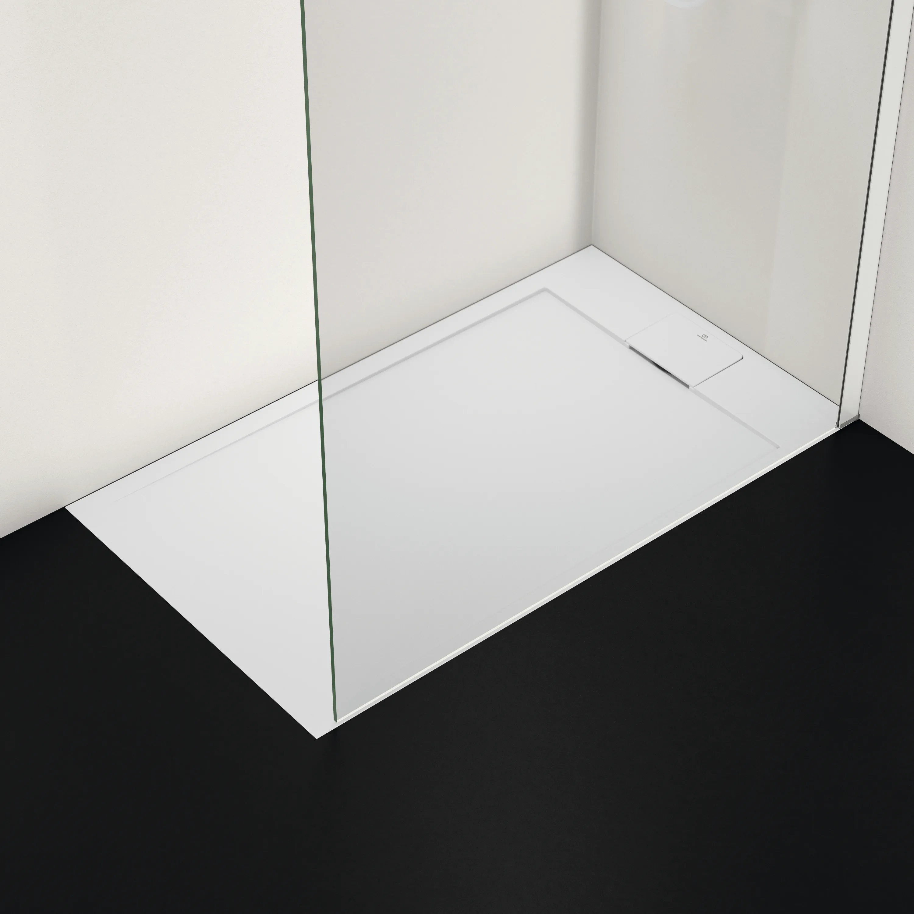 Ideal Standard Duschwanne „UltraFlatSi.life“ 70 × 120 cm in Carraraweiß