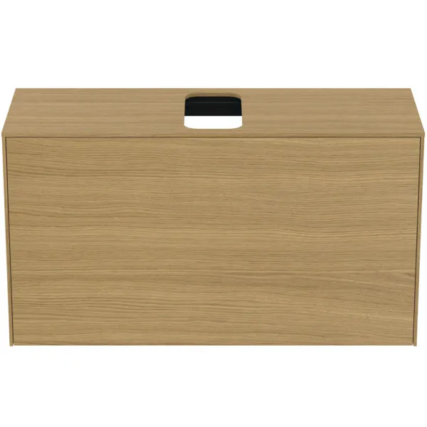 Ideal Standard Waschtischunterschrank „Conca“ 100,2 × 55 × 37,3 cm Eiche hell Furnier Ideal Standard Waschtischunterschrank „Conca“ 100,2 × 55 × 37,3 cm Eiche hell Furnier