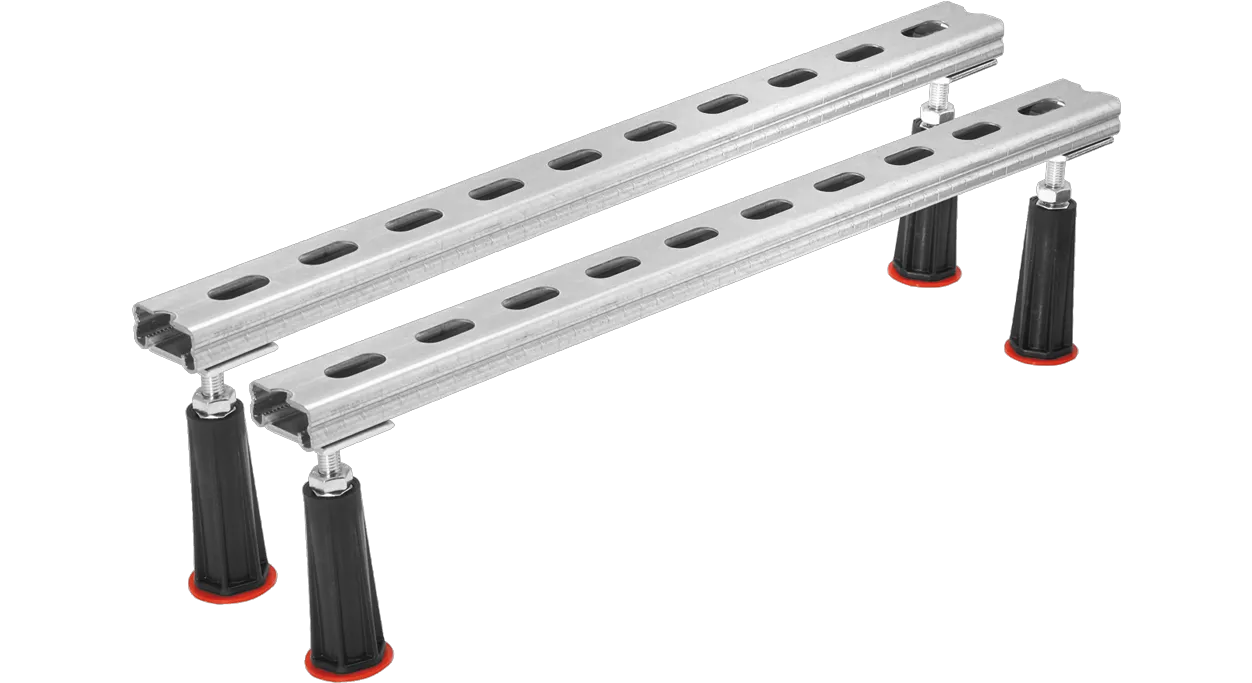 Badewannenfüße universal vz, 530 mm Stellfüße M 10 x 85 mm