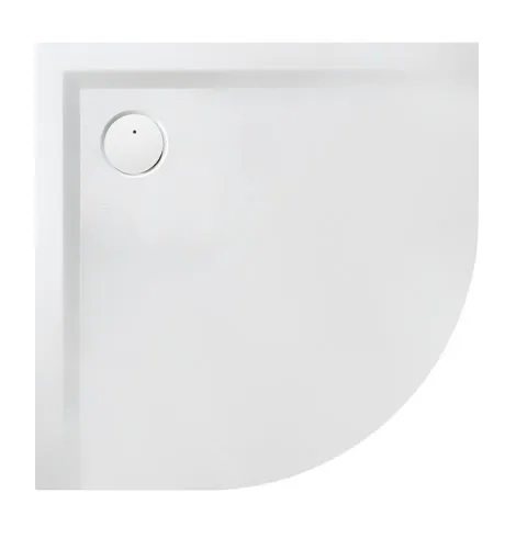 Hoesch Muna Duschwanne ¼-Kreis 800x800x30 mit Antirutsch, Material Solique, Schiefergrau Hoesch Muna Duschwanne ¼-Kreis 800x800x30 mit Antirutsch, Material Solique, Schiefergrau