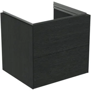 Ideal Standard Möbelwaschtischunterschrank Conca 2 Auszüge 600x505x550mm Eiche geflammt