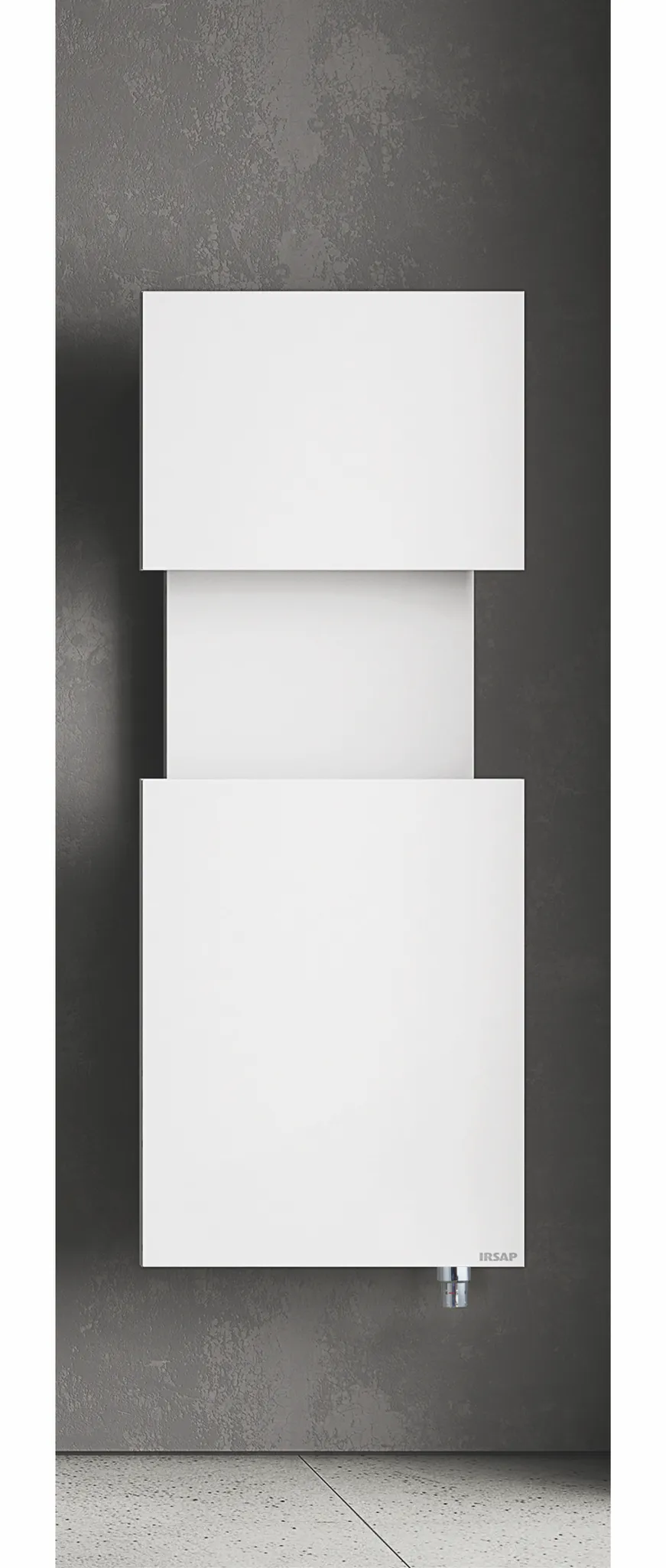 BEMM Design-Heizkörper „Mama“ 55 × 105 cm in Weiß (RAL 9016)