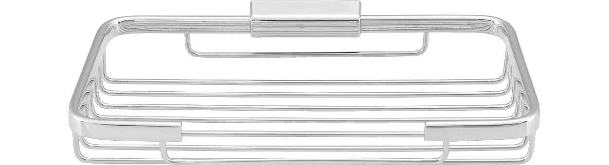 ASW Seifenkorb Chrom Offen 235x130mm