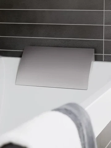 Villeroy & Boch Badewanne „Squaro“ rechteck 180 × 80 cm, Mittelablauf in Weiß Alpin