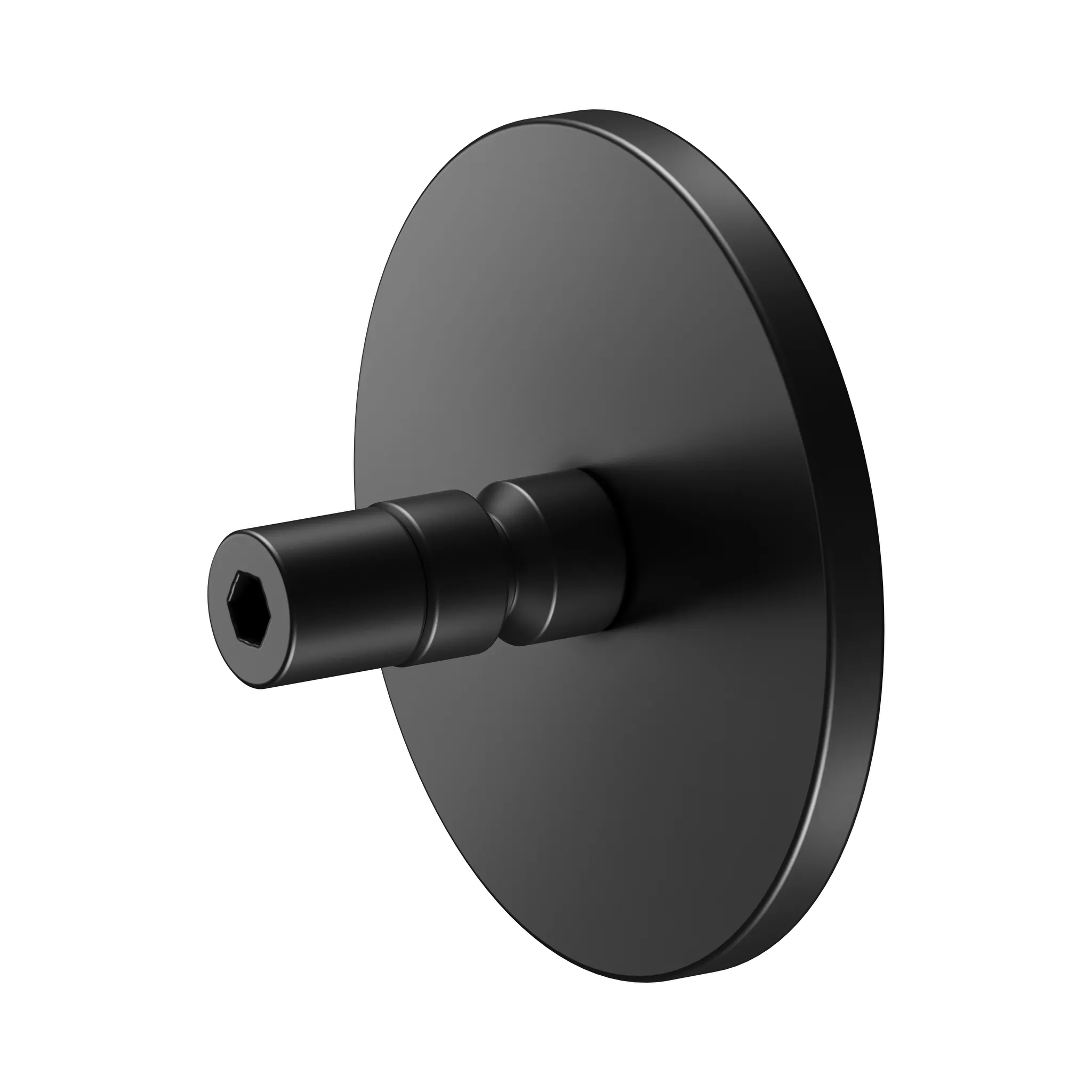 Universalartikel 04994370501 Klebe-Set 5 für 12801, 12814 mit runder Rosette schwarz matt Universalartikel 04994370501 Klebe-Set 5 für 12801, 12814 mit runder Rosette schwarz matt