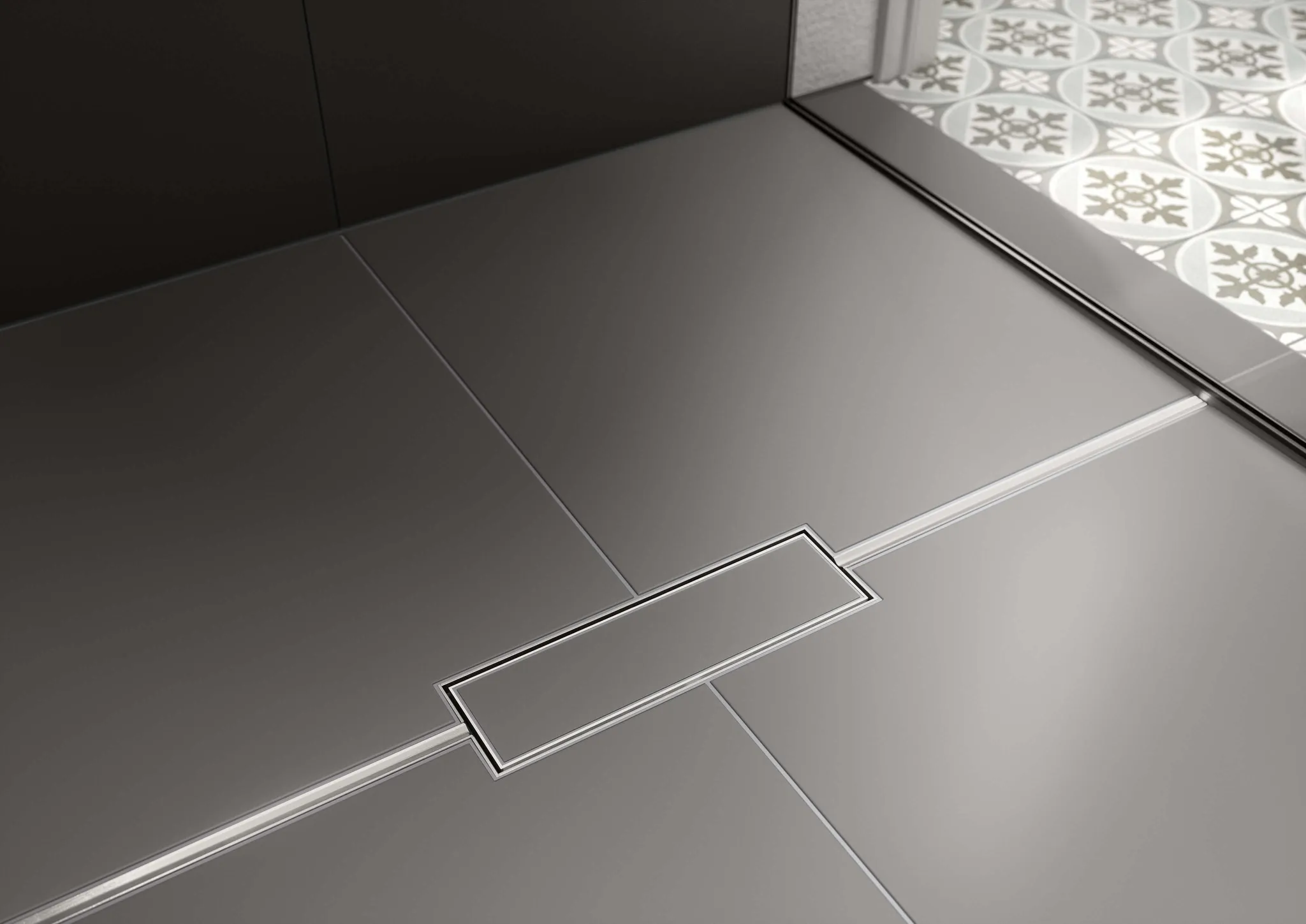 Duschrinne CeraFloor Connect, messing matt, 800 - 1500 mm Duschrinne CeraFloor Connect, messing matt, 800 - 1500 mm