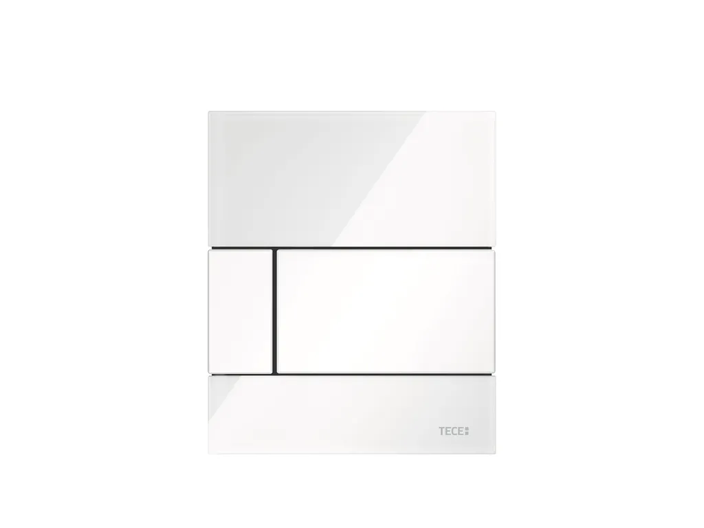 square Urinal-Betätigungsplatte mit Kart., Glas weiß glzd, Taste weiß glzd square Urinal-Betätigungsplatte mit Kart., Glas weiß glzd, Taste weiß glzd