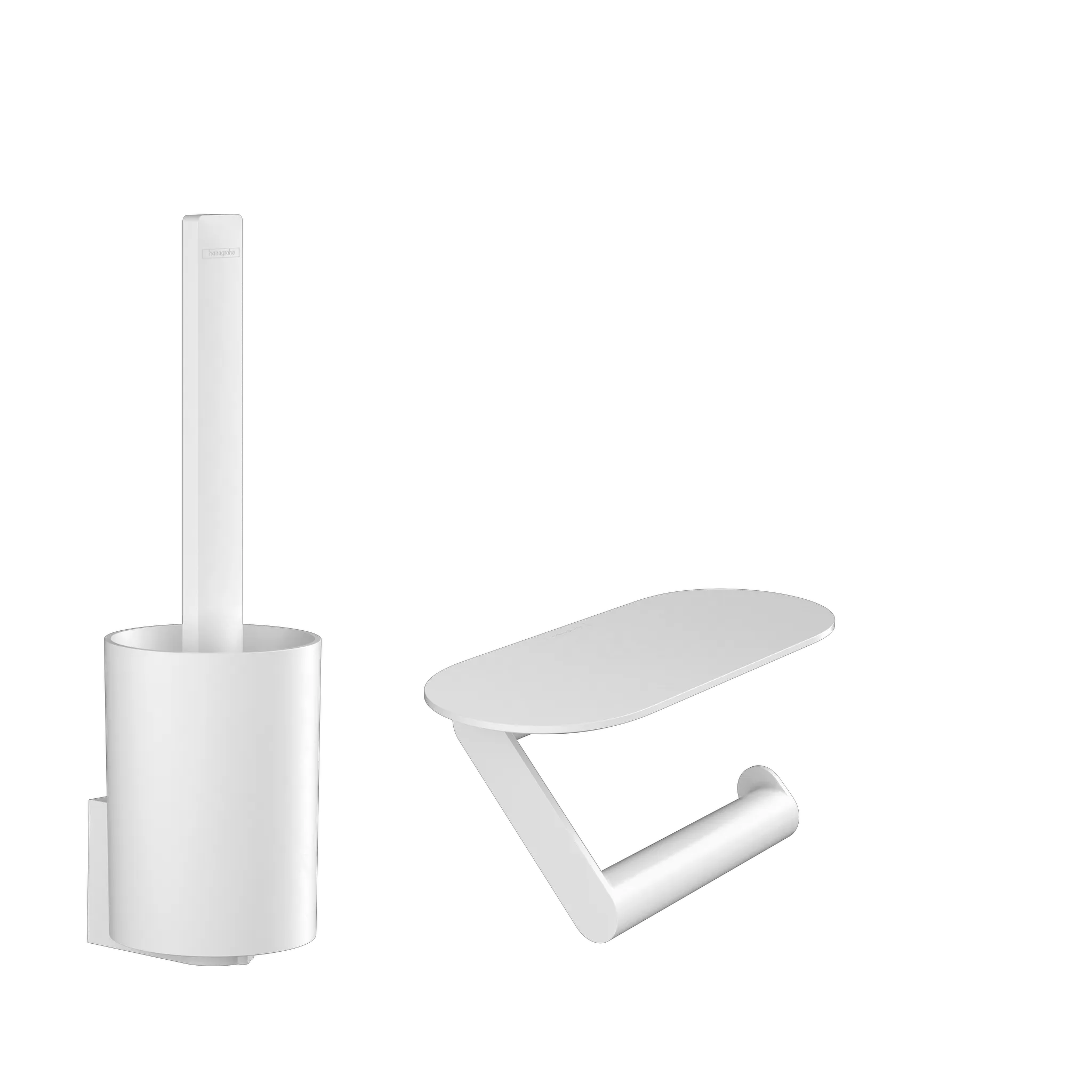 Hansgrohe WallStoris Toilettenset, Mattweiß Hansgrohe WallStoris Toilettenset, Mattweiß