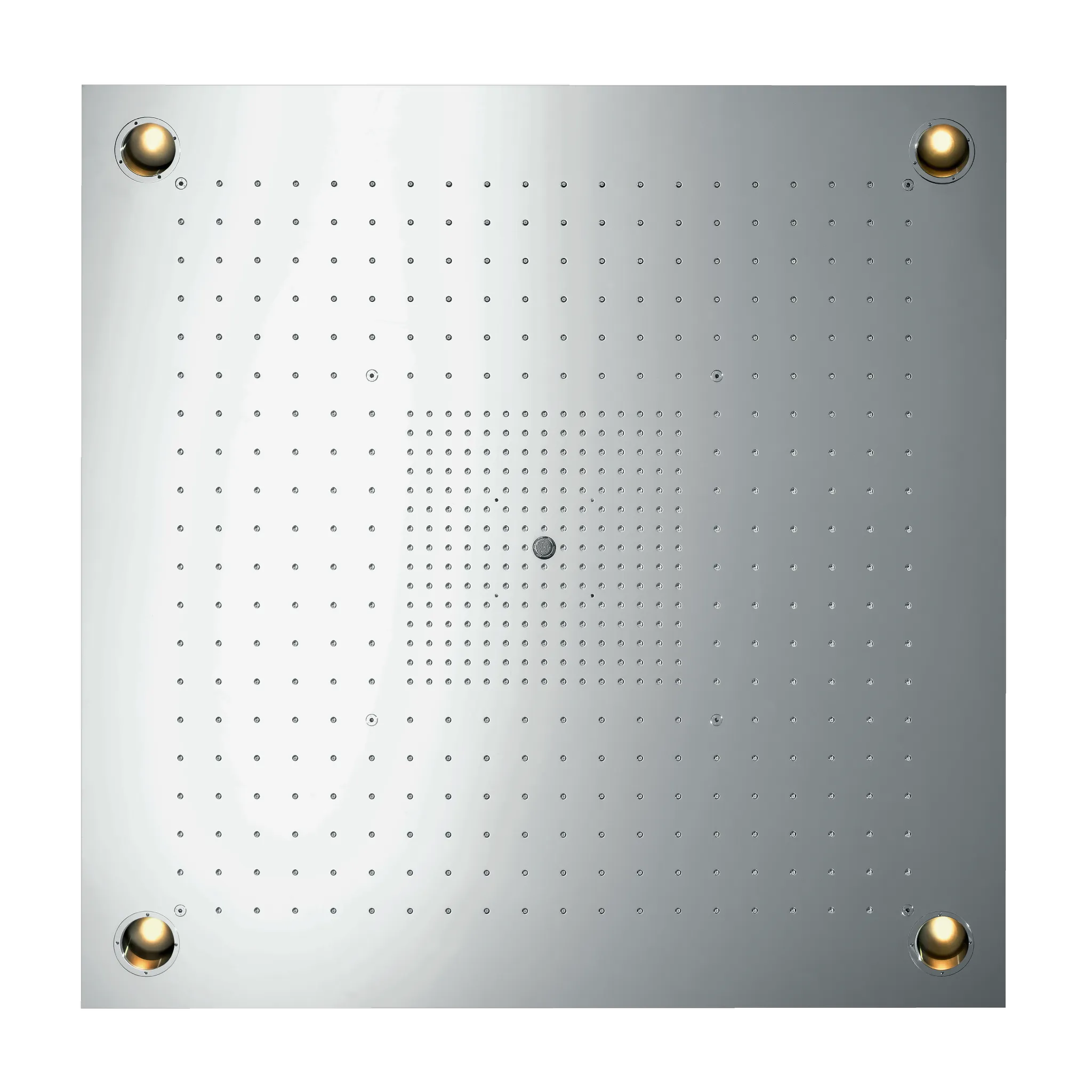 Hansgrohe AXOR Starck ShowerHeaven 970⁄970 3jet mit Beleuchtung, Edelstahl Optic Hansgrohe AXOR Starck ShowerHeaven 970⁄970 3jet mit Beleuchtung, Edelstahl Optic