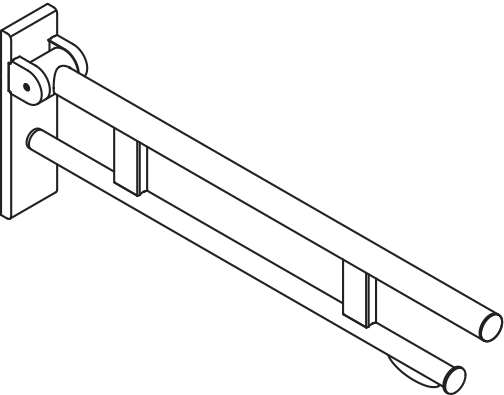 HEWI Stützklappgriff „System 900“