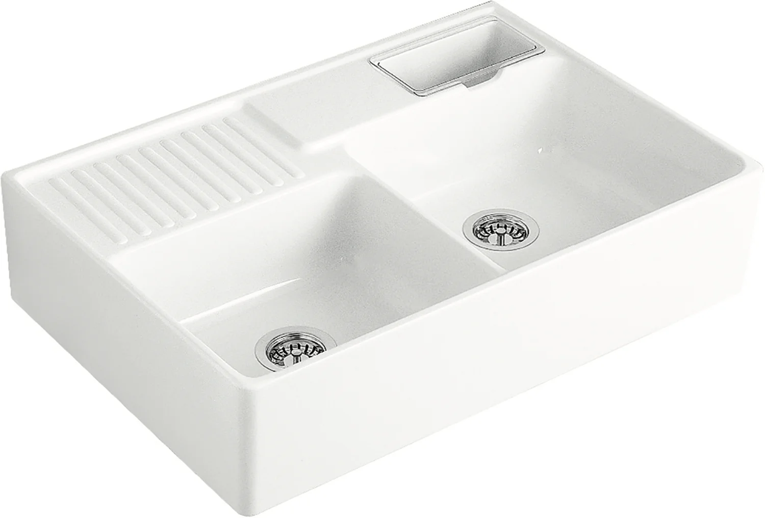 Villeroy & Boch Spülstein Doppelbecken 632300, 895x630mm