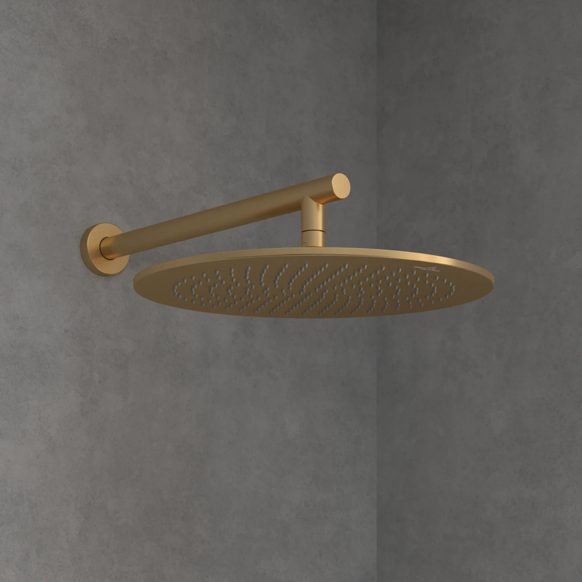 Duschkopf TVC00000300061, rund ⌀ 35 × 6,3 cm in Brushed Gold Duschkopf TVC00000300061, rund ⌀ 35 × 6,3 cm in Brushed Gold