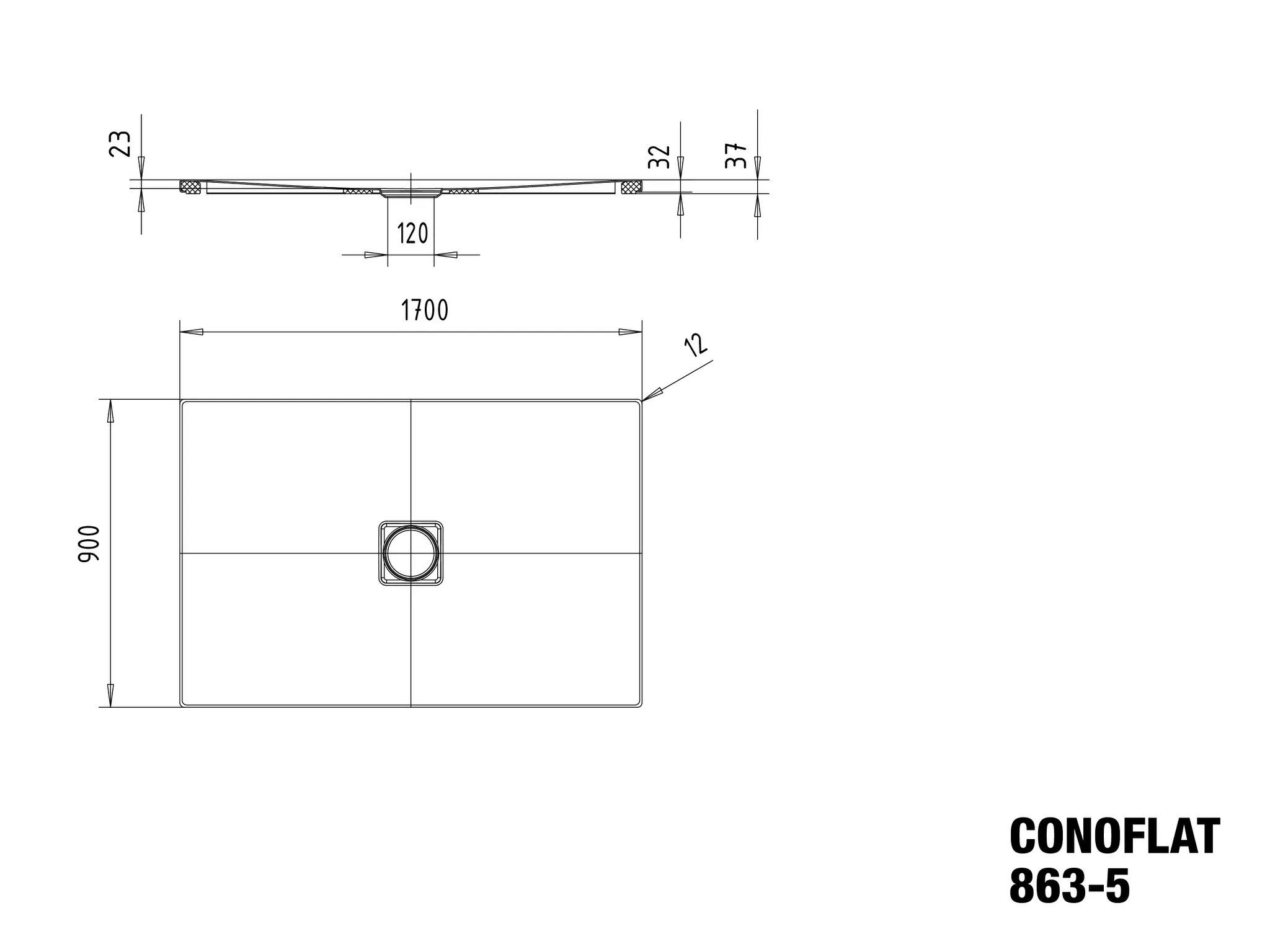 Kaldewei rechteck Duschwanne „Conoflat“ 90 × 170 cm in pergamon mit Vollantislip Kaldewei rechteck Duschwanne „Conoflat“ 90 × 170 cm in pergamon mit Vollantislip