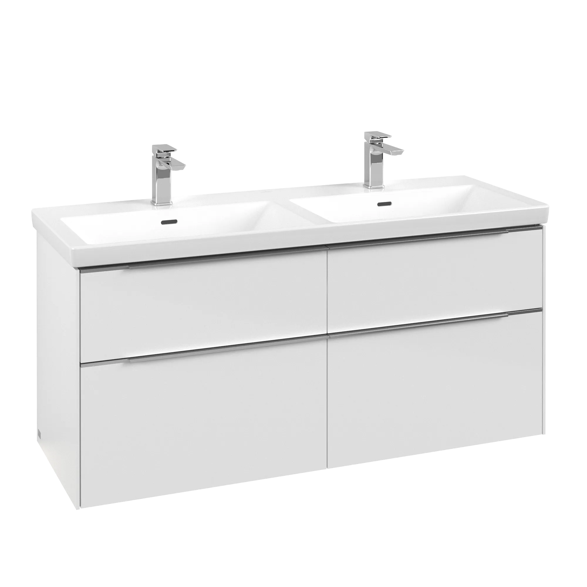 Villeroy & Boch Subway 3.0 Waschbeckenunterschrank C568L0, 1272 x 576 x 478 mm, Brilliant White Villeroy & Boch Subway 3.0 Waschbeckenunterschrank C568L0, 1272 x 576 x 478 mm, Brilliant White